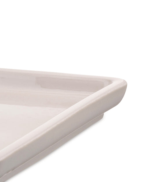 Tonale Light Grey, cm 36x17 || inch 14¼″x6¾″ Serving plate Alessi 2