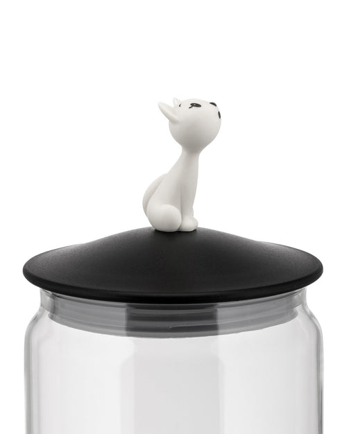 MiòJar Red Orange Jar for cat food Alessi 2