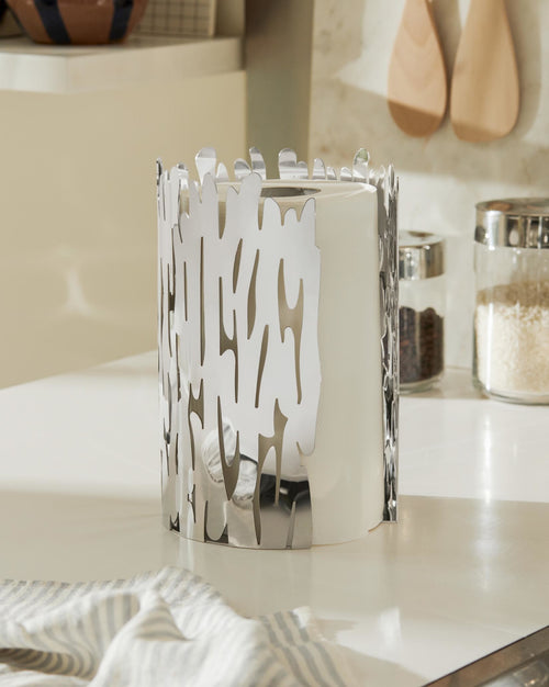 Barkroll stainless steel Kitchen roll holder Alessi 1