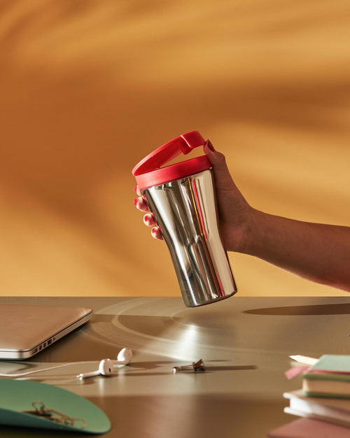 Caffa white Travel mug Alessi 1