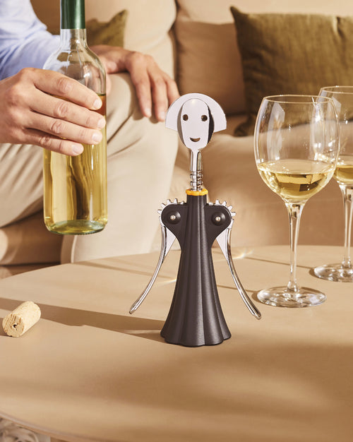 Anna G. yellow Corkscrew Alessi 1