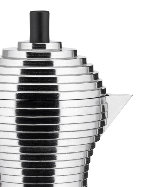 Pulcina black, cups 1 Espresso coffee maker Alessi 3