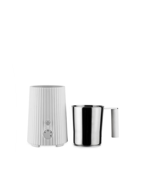 Plissé black Multi-function milk frother Alessi 2