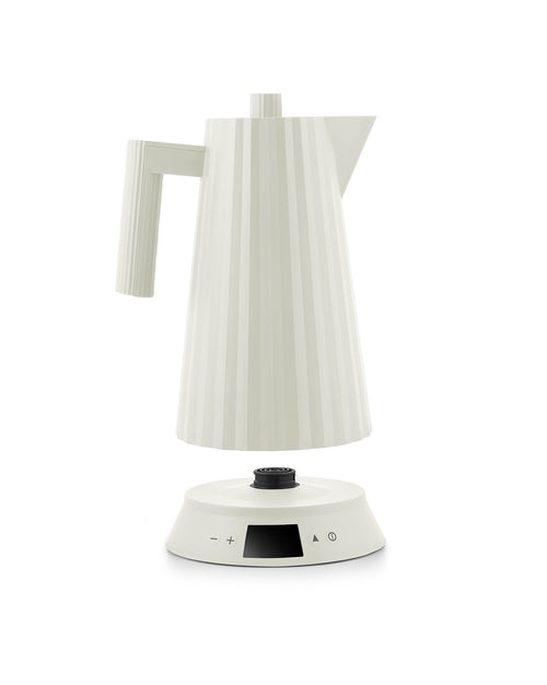 Plissé white Electric kettle. English plug Alessi 2