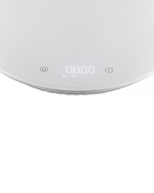 Plissé white Digital kitchen scale Alessi 5